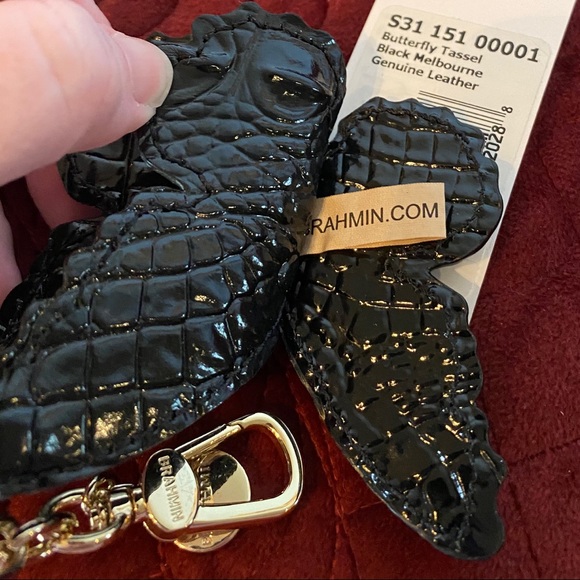 brahmin black butterfly